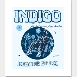 indigo rm Posters and Art